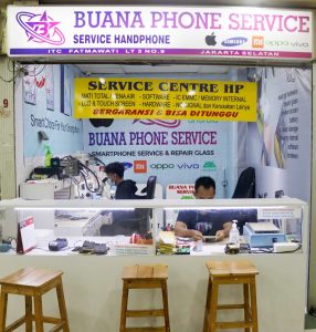 Service LCD Green Screen Jakarta